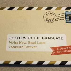 Booklet of letter prompts for Graduate